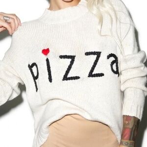 WILDFOX Pizza Sweater